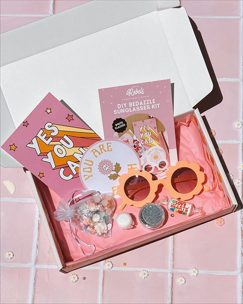 Kids DIY Sunglasses Bedazzle Kit