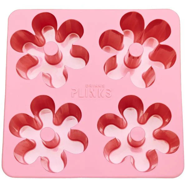 Pink Daisy Ice Cube Tray | Drink Plinks