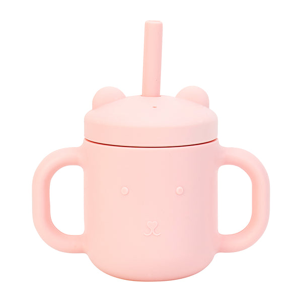 Silicone Mini Sippi Bear | Pink