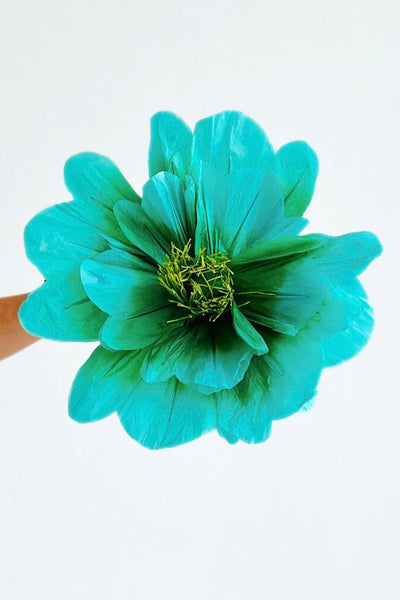 Jade Poppy Paper Flower