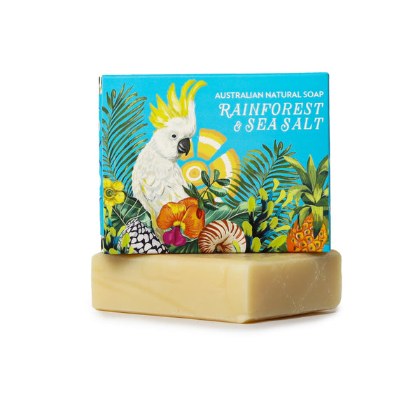 Australian Natural Rainforest & Sea Salt Soap