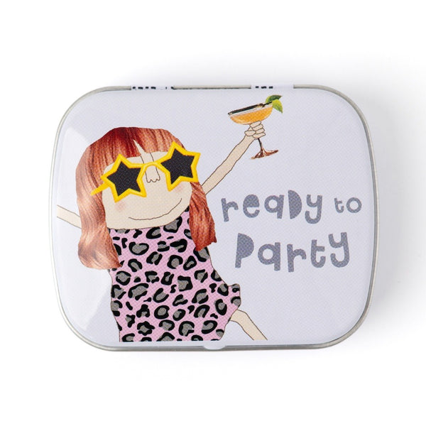 Ready To Party Sugarfree Heart Mints