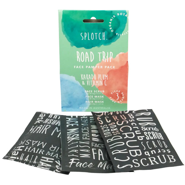 Road Trip Face Pamper Pack | Splotch