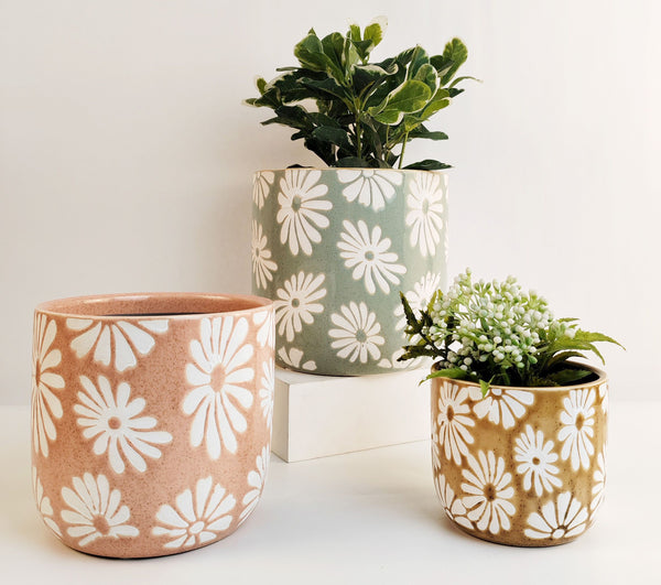 Rylie Floral Pot | Pink