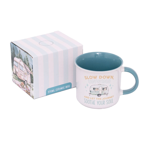 Slow Down Caravan Mug