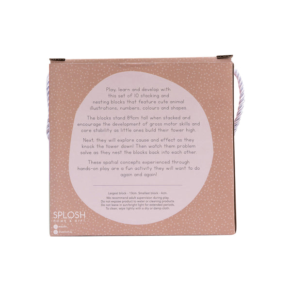 Kids Stacking Blocks