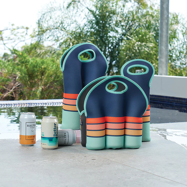 Sunrise 6 Pack Neoprene Cooler Carrier