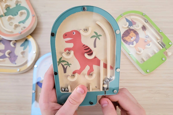 Red Dinosaur Mini Pinball Game