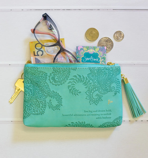 Tahitian Turquoise Essentials Purse