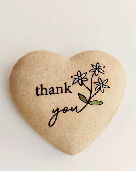 Thank You Heart Stone