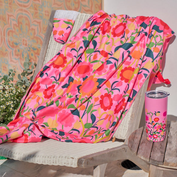 Flower Patch Sand Free Towel