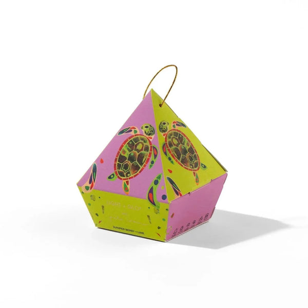 Turtle Hanging Candle Bauble | Juniper Berry