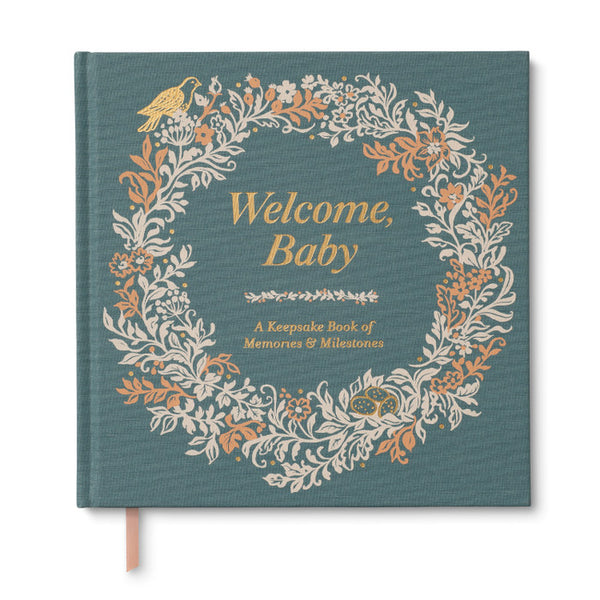 Welcome Baby | A Keepsake Book of Memories & Milestones
