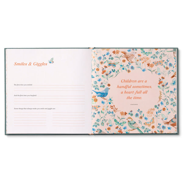 Welcome Baby | A Keepsake Book of Memories & Milestones