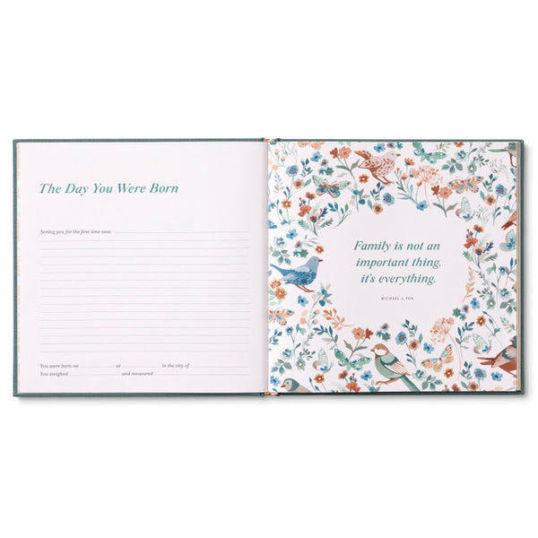 Welcome Baby | A Keepsake Book of Memories & Milestones