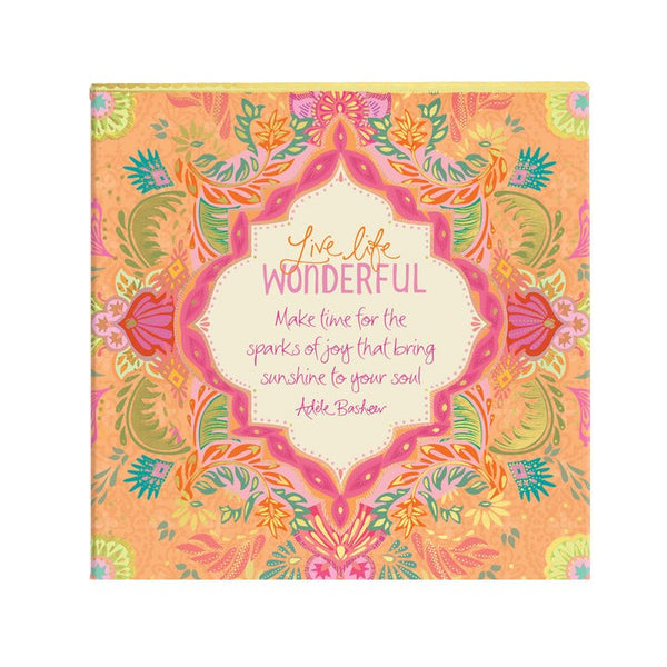 Live Life Wonderful Notebox