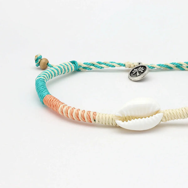 Beachcomber Woven Shell Bracelet
