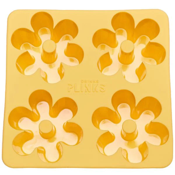 Yellow Daisy Ice Cube Tray | Drink Plinks