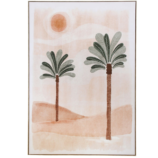 Framed Oasis Wall Canvas