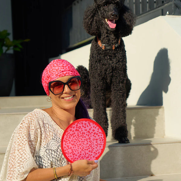 Cheetah Spots Twist Fan