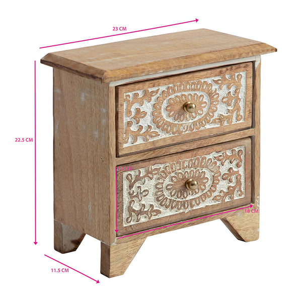 Handcrafted Mango Wood Draws