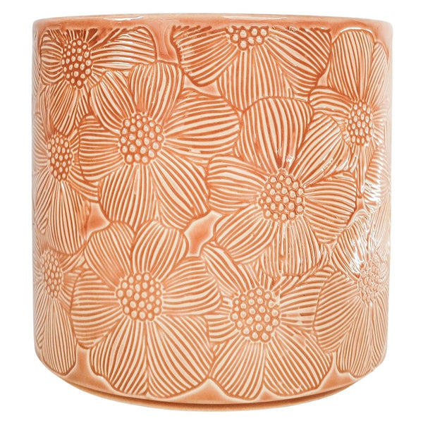 Etched Flower Pot | Large