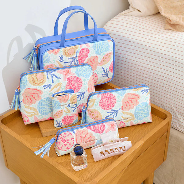 Shelly Beach Large Vanity Bag
