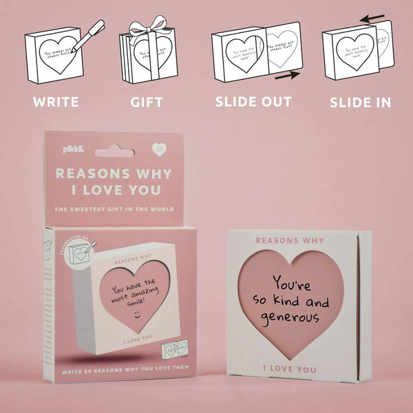 Reasons Why I Love You Slide Box