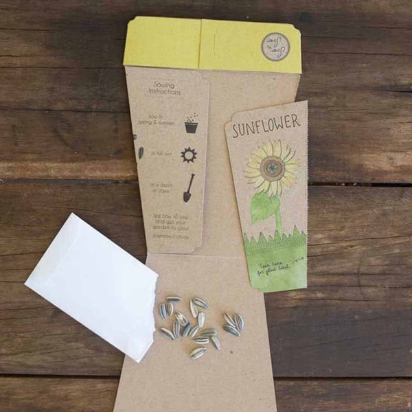 Thanks A Bunch Gift of Seeds Card | Sow n Sow