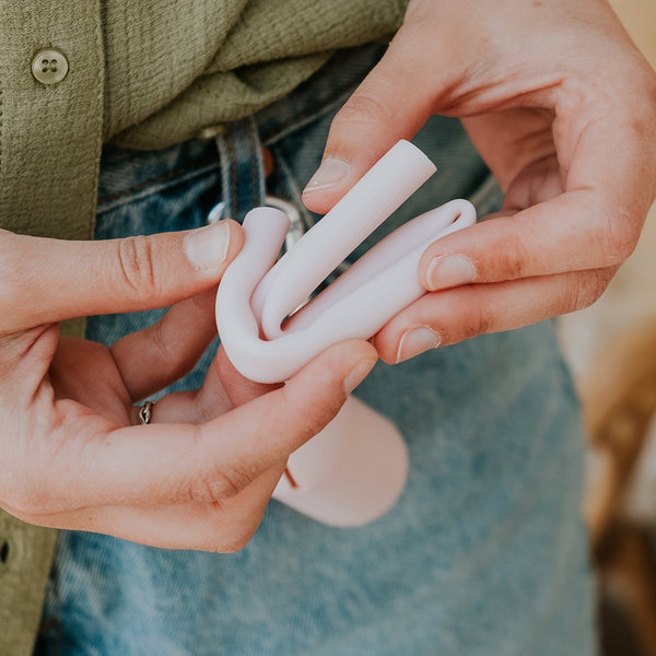 Easy Clean Reusable Silicone Straws