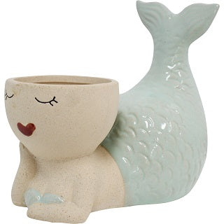 Mandy Mermaid Pot