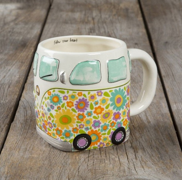 Follow Your Heart Kombi Van Mug