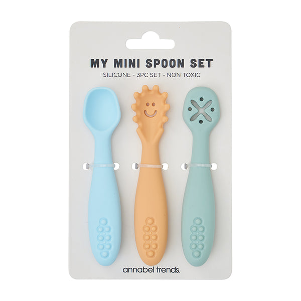 Silicone Cutlery 3pc Set | Seaside