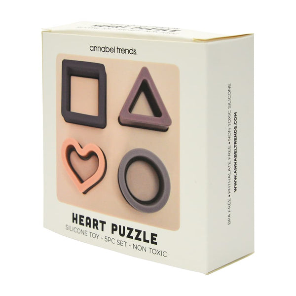 Silicone Heart Puzzle