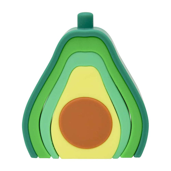 Silicone Stackable Toy | Avocado