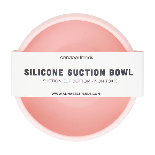 Silicone Suction Bowl | Pink
