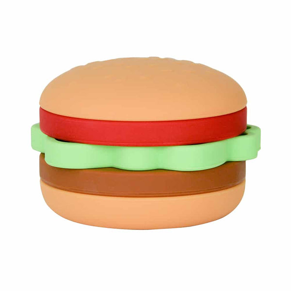 Silicone Stackable Burger Toy