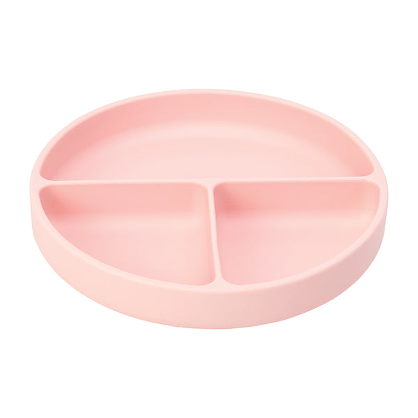 Silicone Dived Suction Plate | Pink