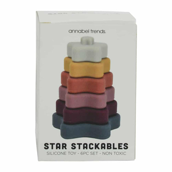 Star Silicone Stackable Toy