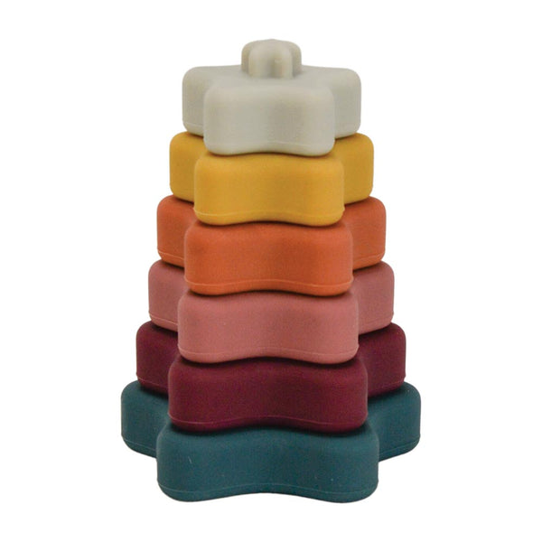 Star Silicone Stackable Toy