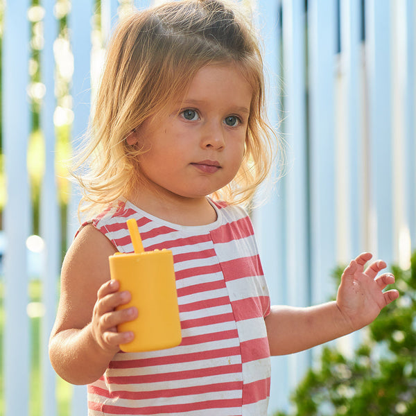 Silicone Mini Sippi | Mustard
