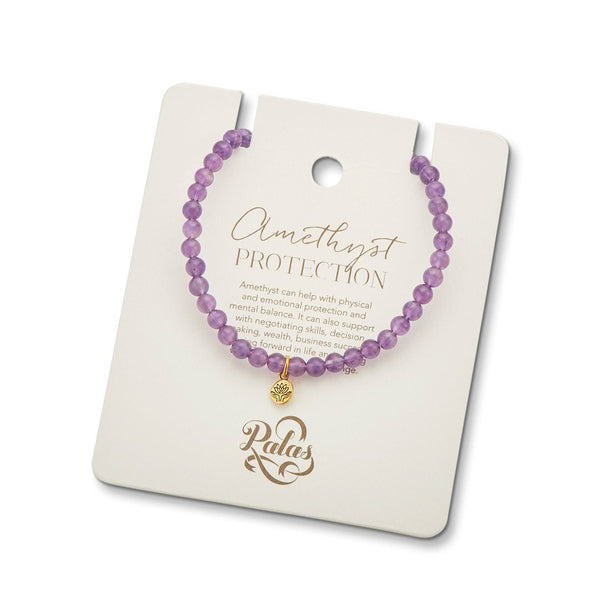 Amethyst Healing Gem Bracelet | Palas
