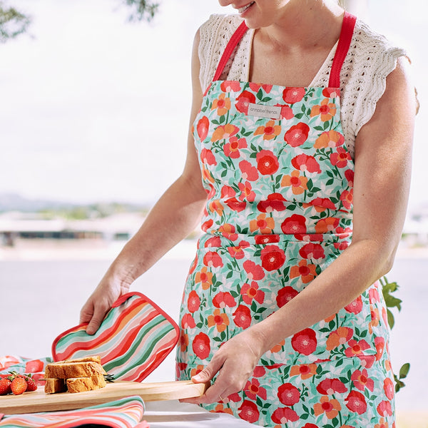 Apron | Sherbet Poppies