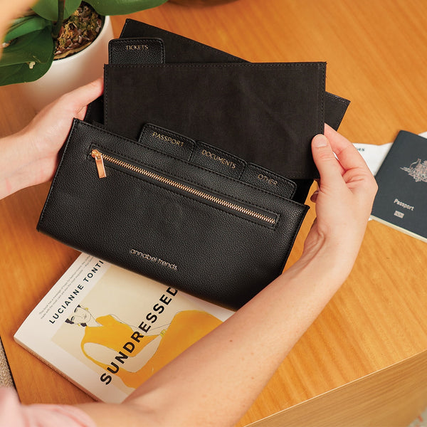 Travel Document Wallet | Pink