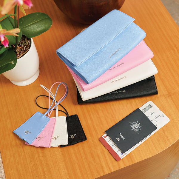 Travel Document Wallet | Blue