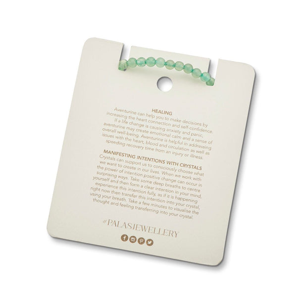 Aventurine Healing Gem Bracelet |Palas