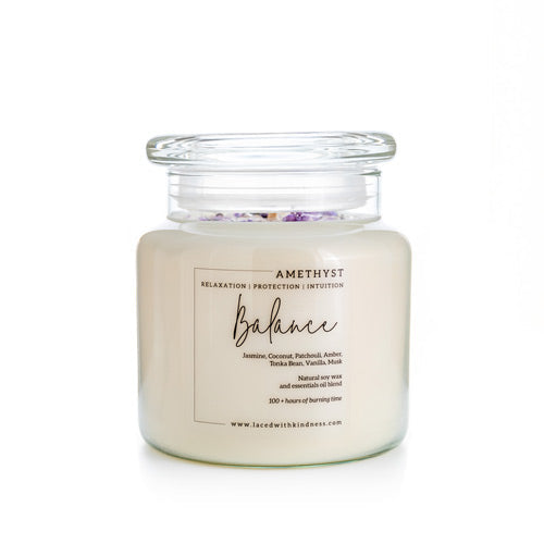 Balance Amethyst Candle | 510g