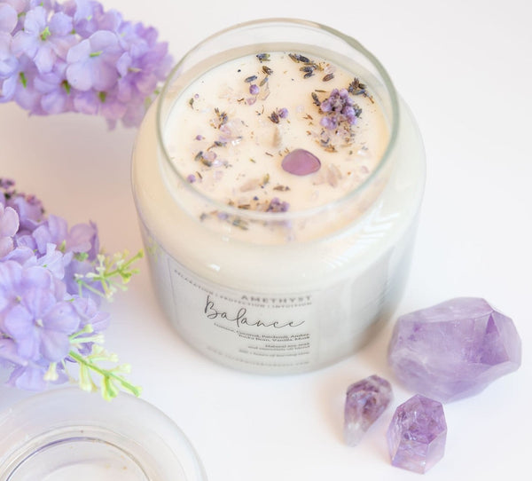 Balance Amethyst Candle | 510g