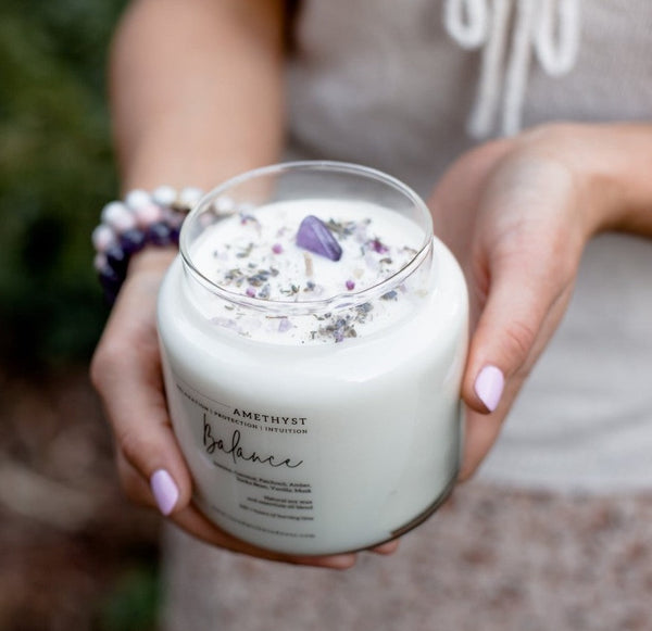 Balance Amethyst Candle | 510g