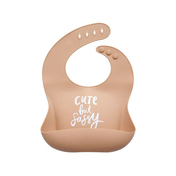 Silicone Baby Bib | Cute but Sassy
